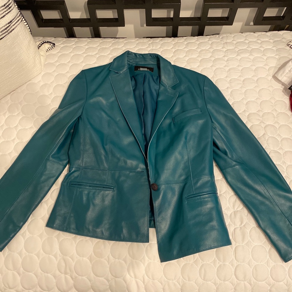 Vintage Unique Teal Jones New York Jacket